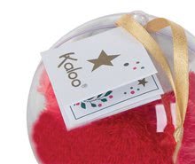 Decorazioni per la cameretta dei bambini - Orsacchiotto in peluche in una palla Kaloo 10 cm con stella dorata per i più piccoli rosso da 0 mesi_5