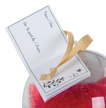 Dekorationen für Kinderzimmer - Teddybär in einem Kaloo-Ball 10 cm mit goldenem Stern für die Kleinsten rot ab 0 Monaten_6
