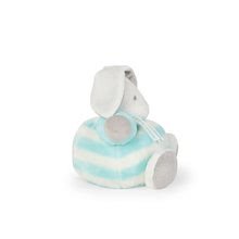 Pre bábätká - Plyšový zajačik BeBe Pastel Chubby Kaloo 25 cm pre najmenšie deti v darčekovom balení tyrkysovo-krémový_1