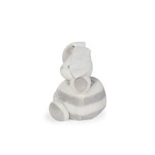 Pro miminka - Plyšový zajíček BeBe Pastel Chubby Kaloo 18 cm pro nejmenší v dárkovém balení šedo-krémový od 0 měsíců_1