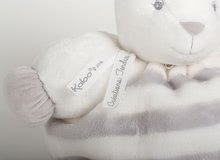 Za dojenčke - Plišasti zajček BeBe Pastel Chubby Kaloo 18 cm v darilni embalaži za najmlajše sivo-krem od 0 mes_3