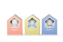 Za dojenčke - Plišasti zajček BeBe Pastel Chubby Kaloo 18 cm v darilni embalaži oranžno-krem od 0 mes_5