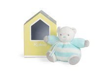 Plišani medvjedići - Plišani medo BeBe Pastel Chubby Kaloo 18 cm tirkizno-krem boje u poklon-kutiji za najmlađu djecu_0