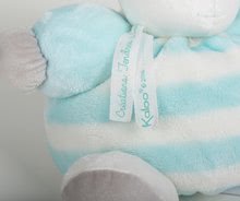 Plišani medvjedići - Plišani medo BeBe Pastel Chubby Kaloo 18 cm tirkizno-krem boje u poklon-kutiji za najmlađu djecu_3