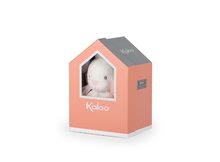 Za dojenčke - Plišasti zajček BeBe Pastel Chubby Kaloo 18 cm v darilni embalaži oranžno-krem od 0 mes_0