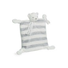 Hračky na mazlení DouDou - Plyšový medvídek na mazlení Bebe Pastel Doudou Kaloo 20 cm v dárkovém balení šedo-krémový_2