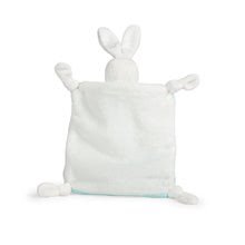 Zabawki do przytulania i zasypiania - Pluszowy zajączek do przytulania Bebe Pastel Doudou Kaloo 20 cm w pudełku prezentowym dla najmłodszych turkusowo-kremowy_2