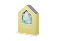 Hračky na mazlení DouDou - Plyšový zajíček na mazlení Bebe Pastel Doudou Kaloo 20 cm v dárkovém balení tyrkysovo-krémový_3