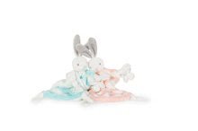 Hračky na maznanie a usínanie - Plyšový zajačik na maznanie Bebe Pastel Doudou Kaloo 20 cm v darčekovom balení pre najmenšie deti tyrkysovo-krémový_1