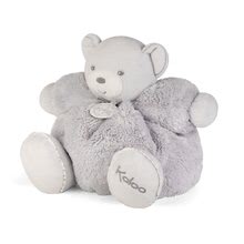 Plyšové medvede - Plyšový medvedík s hrkálkou Perle Chubby Kaloo 30 cm v luxusnom prevedení v darčekovej krabičke šedý od 0 mesiacov_1