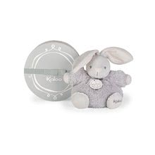 Igračke za bebe - Plišani zečić Perle Chubby Kaloo 18 cm sivi u poklon-kutiji od 0 mjeseci_0