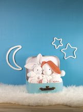 Hračky pro miminka - Plyšový zajíc Imagine Chubby Kaloo světélkující s chrastítkem v dárkovém balení 30 cm bílý od 0 měsíců_6