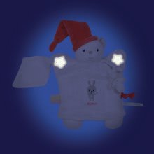 Igrače za crkljanje in uspavanje - Plišasta lutka medved za crkljanje Imagine Doudou Kaloo 20 cm bel svetlikajoči_2