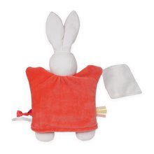 Igrače za crkljanje in uspavanje - Plišasta lutka zajček za crkljanje Imagine Doudou Kaloo 20 cm rdeč svetlikajoči_1