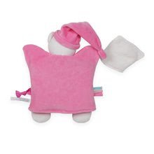 Igrače za crkljanje in uspavanje - Plišasta lutka medved za crkljanje Imagine Doudou Kaloo 20 cm rožnati svetlikajoči_1
