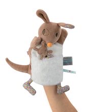 Bábky pre najmenších - Plyšová kengura bábkové divadlo Nopnop-Jumpy Kangaroo Doudou Kaloo 25 cm pre najmenších_0
