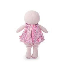 Rongybabák - Rongybaba csecsemőknek Fleur K Tendresse Kaloo 32 cm virágos ruhácskában puha textilanyagból ajándékcsomagolásban 0 ó-tól_1
