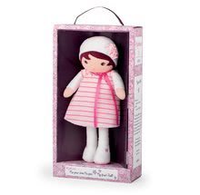 Păpuși de cârpă - Păpuşă pentru copilași Rose K Tendresse Kaloo 32 cm cu haine roz din material moale în ambalaj de cadou de la 0 luni_0