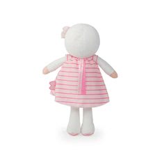 Păpuși de cârpă - Păpuşă pentru copilași Rose K Tendresse Kaloo 32 cm cu haine roz din material moale în ambalaj de cadou de la 0 luni_1