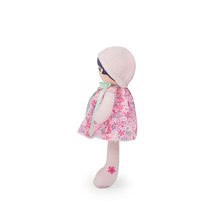 Punčke iz cunj - Punčka za dojenčke Fleur K Tendresse Kaloo 25 cm v rožasti oblekici iz nežnega blaga v darilni embalaži_3