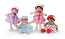Rongybabák - Rongybaba csecsemőknek Rose K Tendresse Kaloo 25 cm csíkos ruhácskában puha textilanyagból ajándékcsomagolásban_2