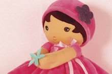 Rongybabák - Rongybaba csecsemőknek Emma K Tendresse Kaloo 32 cm rózsaszín ruhában lágy textilből ajándékcsomagolásban 0 hó-tól_2