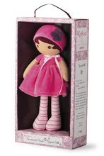 Szmaciane lalki - Lalka dla dzieci Emma K Tendresse Kaloo 32 cm w różowych sukienkach z delikatnego materiału w opakowaniu prezentowym od 0 miesięcy._2