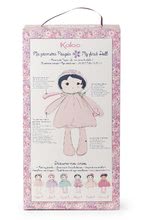 Punčke iz cunj - Punčka za najmlajše Emma K Tendresse Kaloo 32 cm v rožnati oblekici iz nežnega blaga v darilni embalaži_3