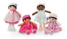Rongybabák - Rongybaba csecsemőknek Emma K Tendresse Kaloo 25 cm rózsaszín ruhácskában lágy textilanyagból ajándékcsomagolásban_0