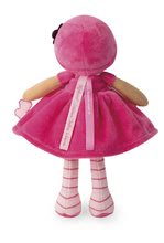 Rongybabák - Rongybaba csecsemőknek Emma K Tendresse Kaloo 25 cm rózsaszín ruhácskában lágy textilanyagból ajándékcsomagolásban_1