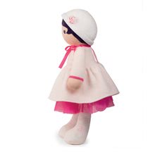 Hadrové panenky - Panenka pro miminka Perle K Tendresse doll XXL Kaloo 80 cm v bílých šatech z jemného textilu od 0 měsíců_1