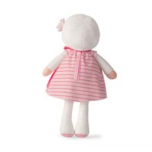 Păpuși de cârpă - Păpuşă pentru bebeluşi Rose K Tendresse Kaloo 40 cm în hăinuţă cu dungi din textil fin în ambalaj de cadou de la 0 luni_1