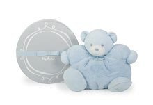 Hračky pre bábätká - Plyšový medvedík Perle-Chubby Bear Kaloo s hrkálkou 30 cm v darčekovom balení pre najmenších modrý_0