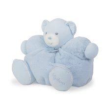 Hračky pre bábätká - Plyšový medvedík Perle-Chubby Bear Kaloo s hrkálkou 30 cm v darčekovom balení pre najmenších modrý_1