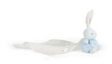 Igračke za grljenje i spavanje - Plišani zeko za maženje Perle Kaloodoo s nježnom krpicom 40 cm u poklon kutiji plavi-bijeli_2