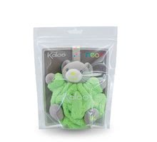 Plyšové medvede - Plyšový medvedík Plume-Mini Neon Kaloo 12 cm pre najmenších zelený_0