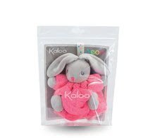 Hračky pre bábätká - Plyšový zajačik Plume-Mini Neon Kaloo 12 cm pre najmenších ružový_0