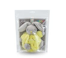 Hračky pre bábätká - Plyšový zajačik Plume-Mini Neon Kaloo 12 cm pre najmenších žltý_0