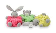Hračky pre bábätká - Plyšový zajačik Plume-Mini Neon Kaloo 12 cm pre najmenších žltý_3