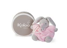 Pentru bebeluși - Iepuraş de pluş muzical Plume-P'tit Lapin Rose Musical Kaloo 18 cm în cutie de cadou pentru cei mai mici roz_2