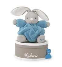 Igračke za bebe - Plišani zečić Plume-Indigo Rabbit Kaloo 18 cm plavi u poklon-kutiji za najmlađe_0