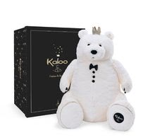 Plišasti medvedki - Plišasti medved s kraljevsko krono Prince of Cuddles Kaloo 60 cm v darilni embalaži_2