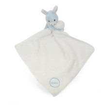 Kuschel- und Einschlafspielzeug - Esel zum Kuscheln Les Amis Doudou Kaloo Doudou mit einem Tuch in einer Geschenkbox 28 cm blau ab 0 Monaten_0