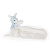 Jucării de alint și de adormit - Măgăruş de alint Les Amis Regliss Kaloo doudou cu batic 28 cm albastru în cutie_1