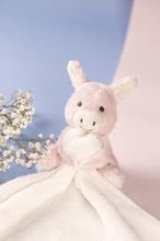 Kuschel- und Einschlafspielzeug - Esel zum Kuscheln Les Amis Doudou Kaloo Doudou mit einem Tuch in einer Geschenkbox 28 cm rosa ab 0 Monaten_0