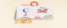 Jucării deasupra pătuțului - Carte din textil vulpe Angry Fox Activity Book Kaloo cu cerc pentru cei mai mici_2