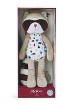 Hadrové panenky - Plyšová panenka medvídek mýval Doll Raccoon Leon Classique Filoo Kaloo 25 cm v dárkové krabici od 0 měsíců_1