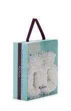 Seturi pentru bebeluși - Papucei de pluş miel Les Amis Kaloo din pluș moale alb de la 0 luni_2