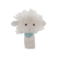 Ropotuljice in grizala - Plišasta zapestnica ovčka z ropotuljico LES AMIS Kaloo 12 cm krem-bela iz nežnega mehkega pliša 962988_0