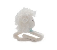 Chrastítka a kousátka - Plyšový náramek ovečka Les Amis Kaloo s chrastítkem 12 cm z jemného plyše pro nejmenší bílý_1